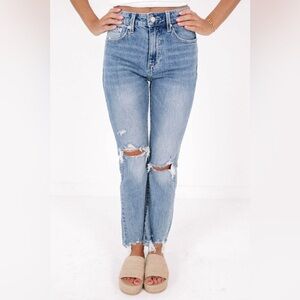 NWT- PISTOLA Revolve Distressed Lennon Wave Vintage Jean